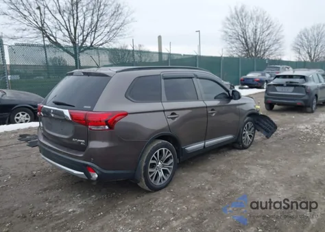 2016 Mitsubishi Outlander Sel z USA, uszkodzony, nr VIN JA4AZ3A35GZ062773